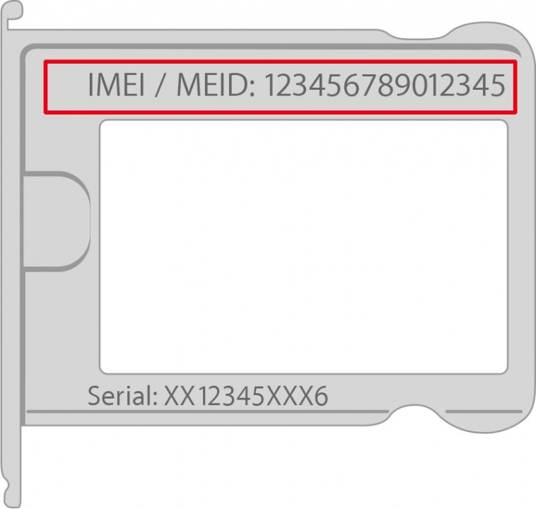 پیدا کردن کد IMEI روی آیفون، آی پد و یا iPod