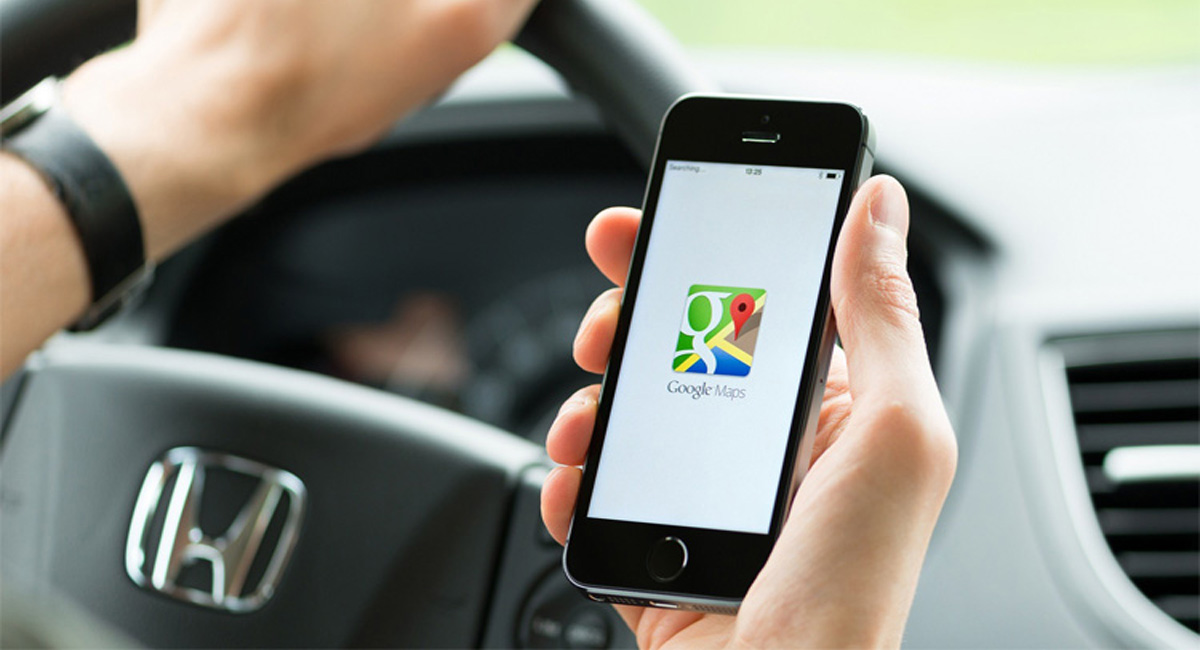 مکان دقیق روی Google Map در آیفون