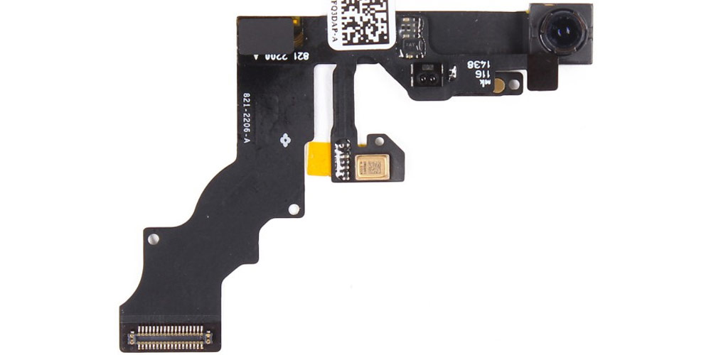 دوربین جلو و فلت سنسور گوشی iPhone 6s plus