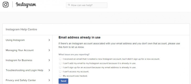 بازیابی اکانت هک شده اینستاگرام 5