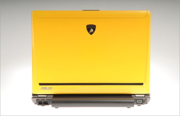 هفتمین زیباترین لپ تاپ: لامبورگینی ایسوس (ASUS Lamborghini VX3-A1Y)