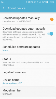 آپدیت خودکار و دستی گوشی های اندرویدی