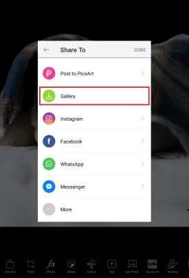 آموزش تصویری حذف پس زمینه عکس با PicsArt