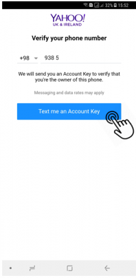 ساخت ایمیل یاهو Yahoo در اندروید
