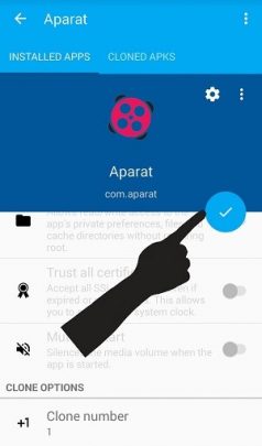  استفاده از برنامه App Cloner