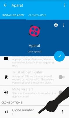  استفاده از برنامه اپ کلونر