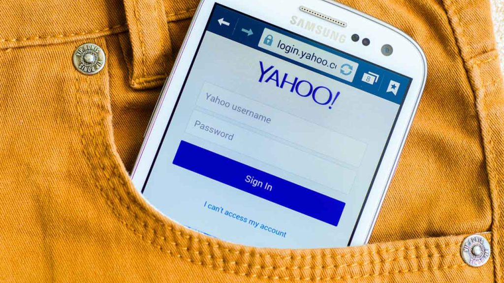 ساخت ایمیل یاهو Yahoo در اندروید