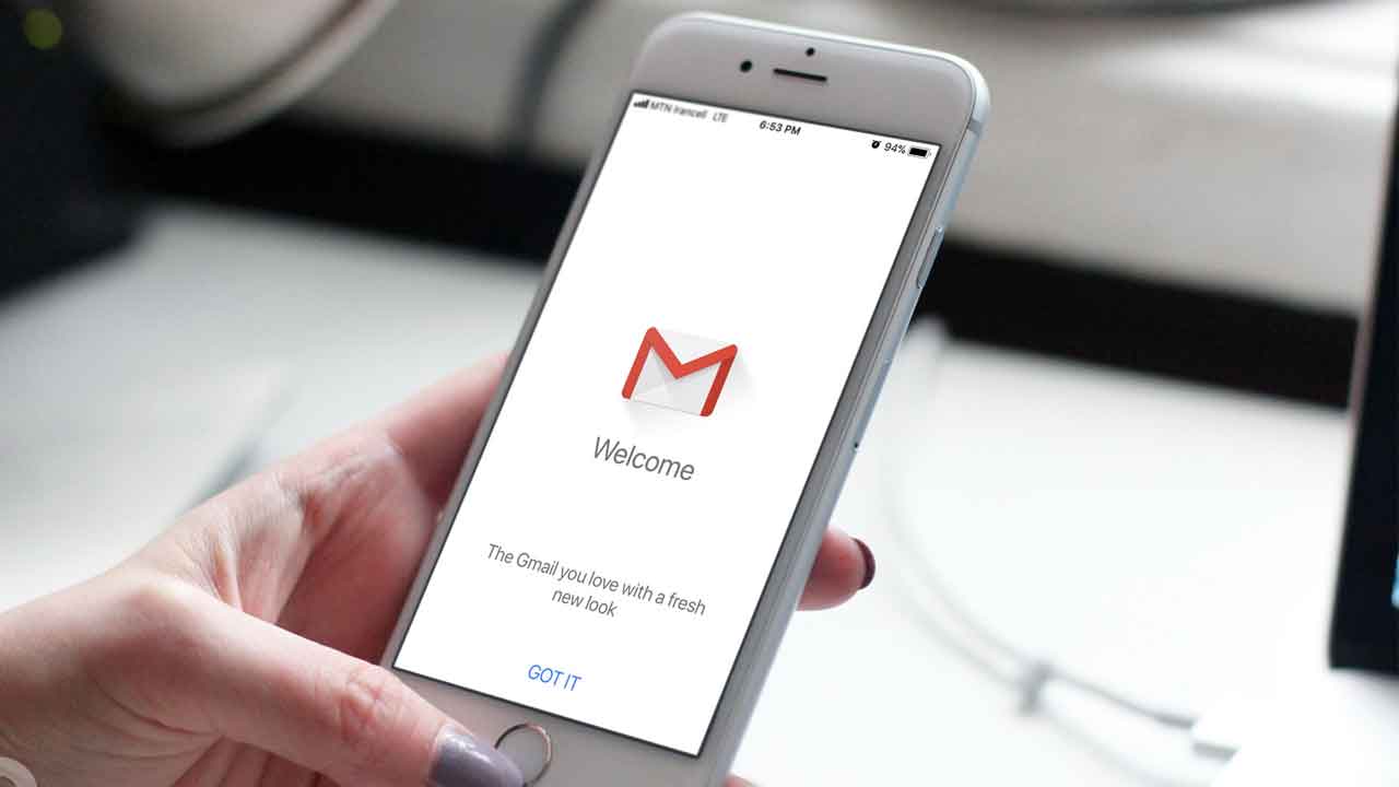 ارسال فایل یا عکس در جیمیل Gmail اندروید