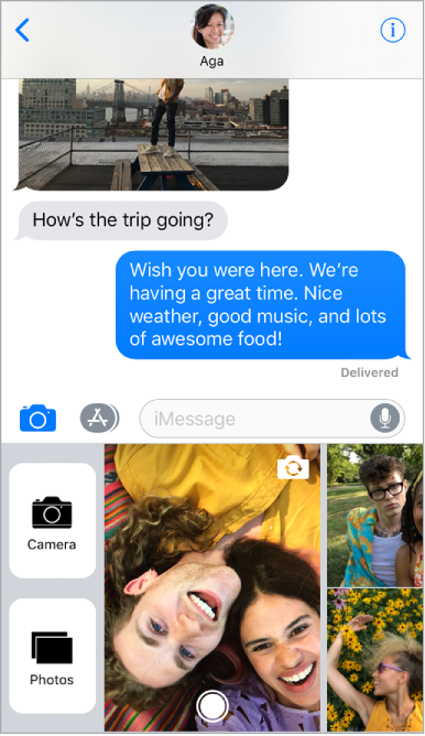 اشتراک گذاری عکس، فیلم و فایل صوتی