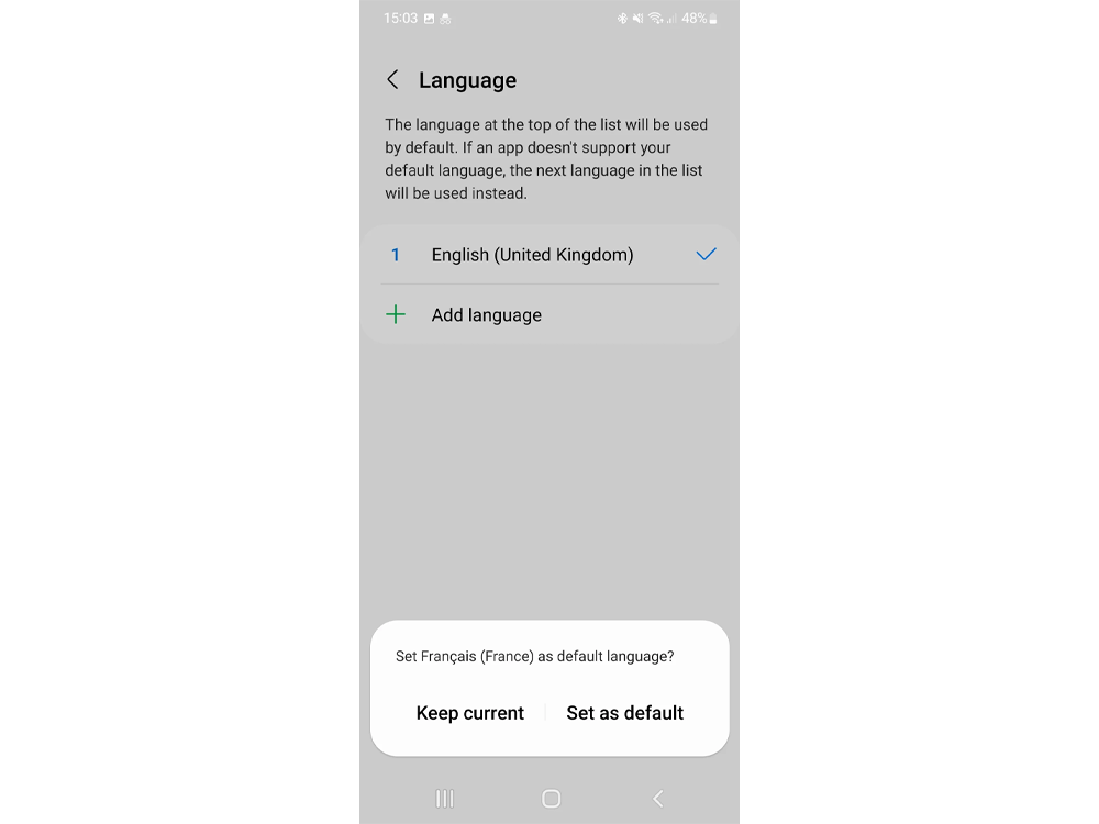 زبان فارسی را به عنوان پیش فرض تنظیم کنید