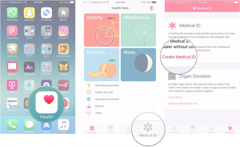 آموزش آیفون - شناسه پزشکی (Medical ID)