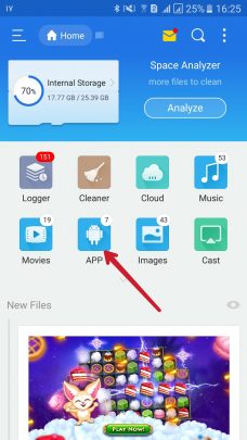 پیدا کردن فایل Apk برنامه های نصب در اندروید