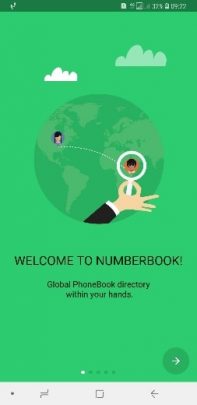 حذف اکانت NumberBook در اندروید