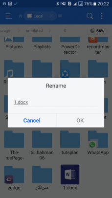 آموزش تغییر فرمت فایل در اندروید