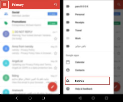 فعالسازی پاسخ اتوماتیک Gmail