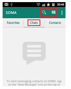 آموزش استفاده از برنامه SOMA Messenger