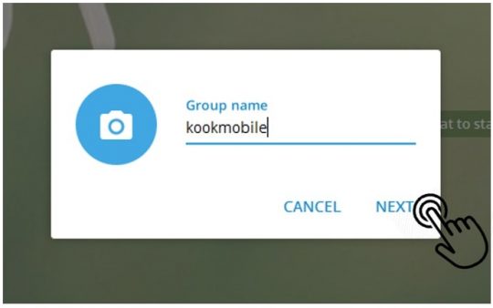 ساخت گروه و کانال در Telegram Desktop