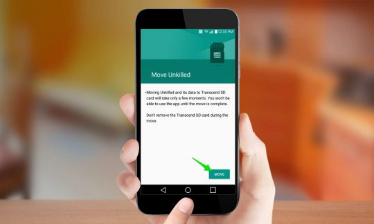 انتقال برنامه های گوشی به کارت حافظه