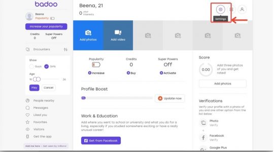 آموزش حذف اکانت بادو Badoo