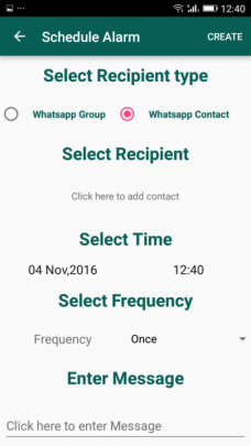 ارسال پیام زمانبندیشده در واتسآپ