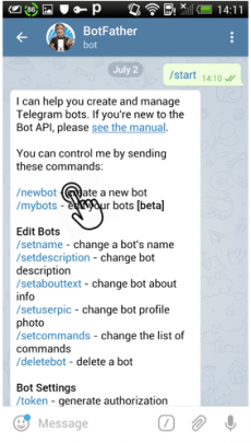 آموزش ساخت ربات تلگرام Telegram Bot