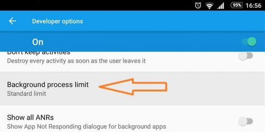 ترفندهای منو Developer options