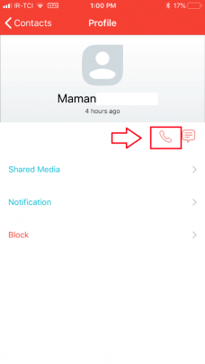 تماس رایگان در BisPhone
