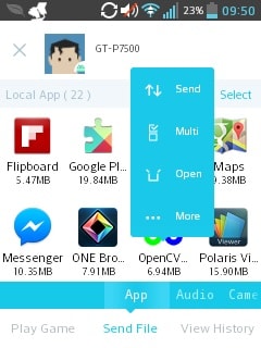 آموزش استفاده از برنامه zapya اندروید