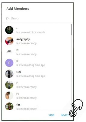 ساخت گروه و کانال در Telegram Desktop