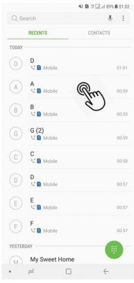 بلاک کردن شماره تلفن در اندروید
