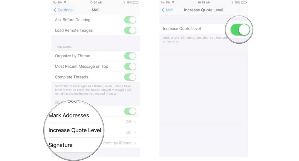 ایراد نقل قول از شخص سوم در نگارش ایمیل Mail