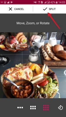 آموزش تبدیل عکس به چند قسمت مساوی
