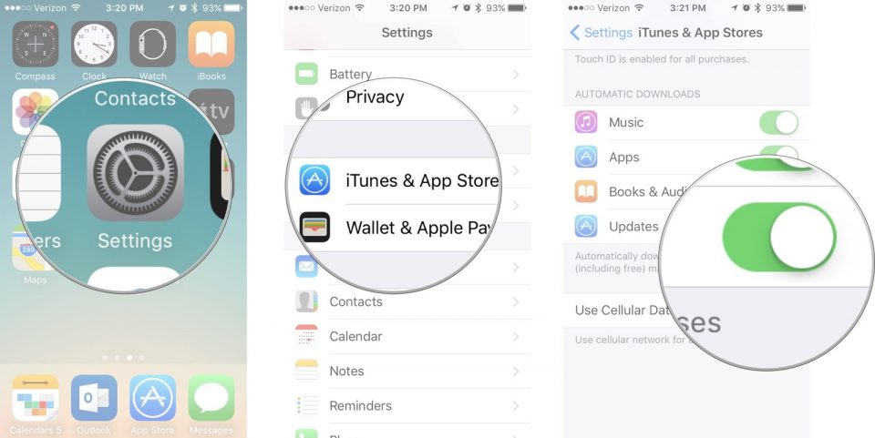 تنظیمات اپل آی دی برای دانلود برنامه از App Store