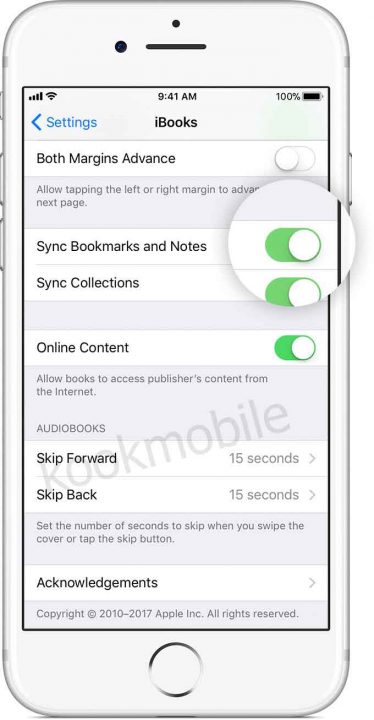 سینک-کردن-کتاب-های-iBook-در-دستگاه-های-اپل