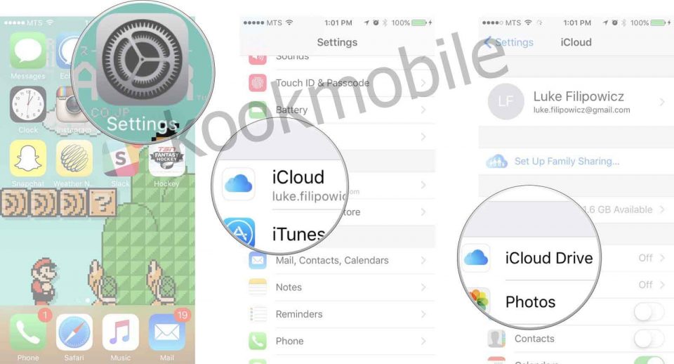 فعال-کردن-iCloud-Drive 