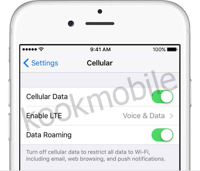 فعال-و-غیرفعالسازی-Cellular-Data-بر-روی-آیفون