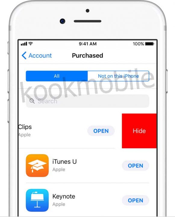 پنهان-سازی-و-نمایش-برنامه-های-iOS