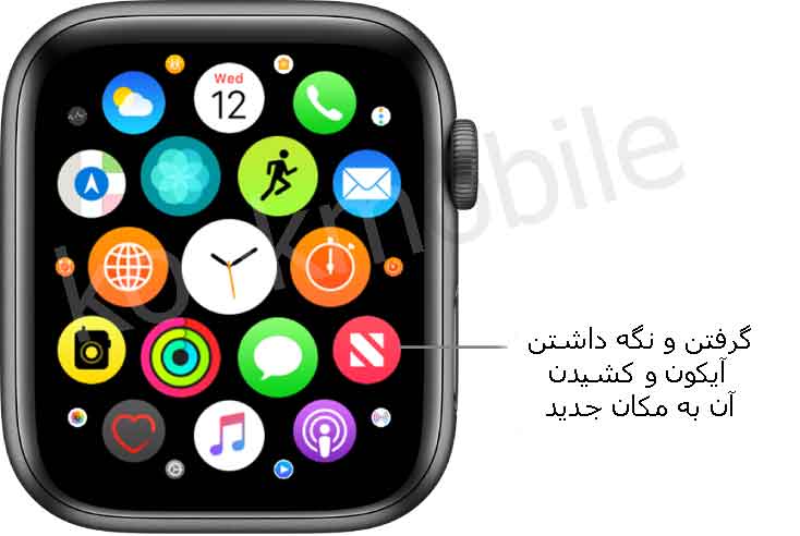 آرایش-برنامه-ها-برای-نمایش-در-نمای-شبکه-(Grid)