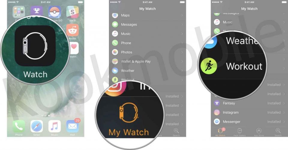 تنظیم اپل واچ برای پایش فعالیت های بدنی