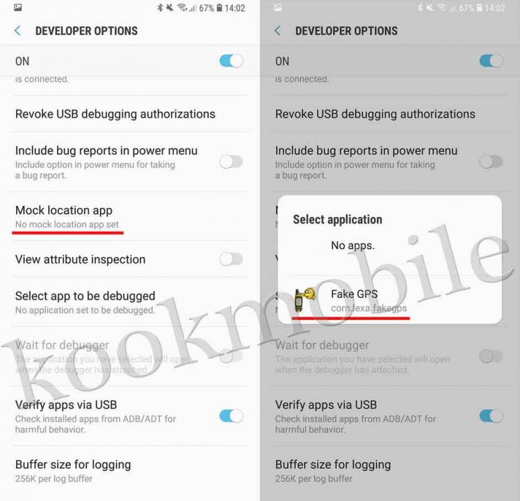 تنظیم-برنامه-لوکیشن-فیک