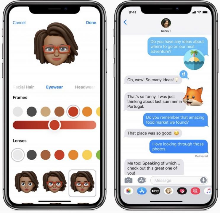 قابلیت Memoji