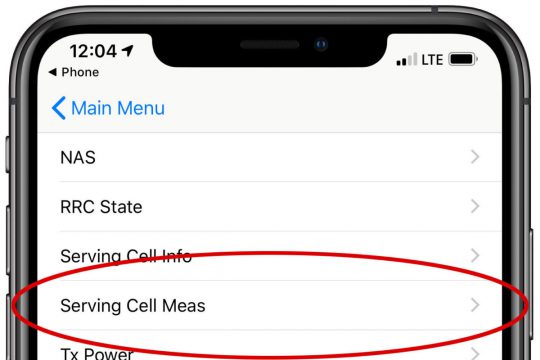 انتخاب Serving Cell Meas