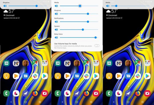 اختصاص دادن تنظیمات دلخواه برای بخش رسانه ای و تنظیمات صدا