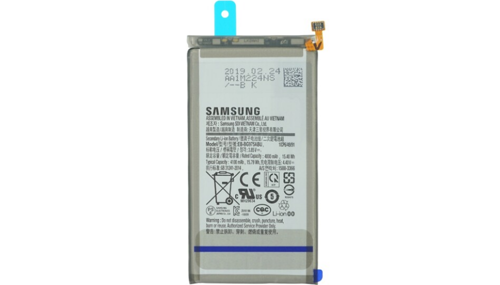 ویژگیهای باتری گوشی سامسونگ S10 Plus
