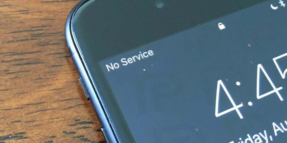 مشکل NO Service در گوشی آیفون 7 اپل