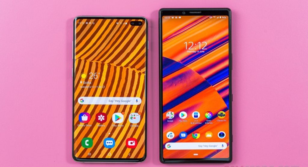 بررسی نرم افزار و عملکرد اکسپریا 1 و گلکسی +S10