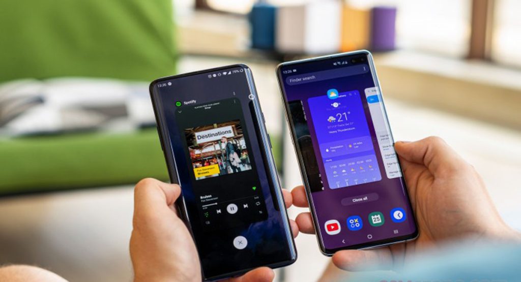 نرم افزار و عملکرد گلکسی+S10 و OnePlus 7 Pro