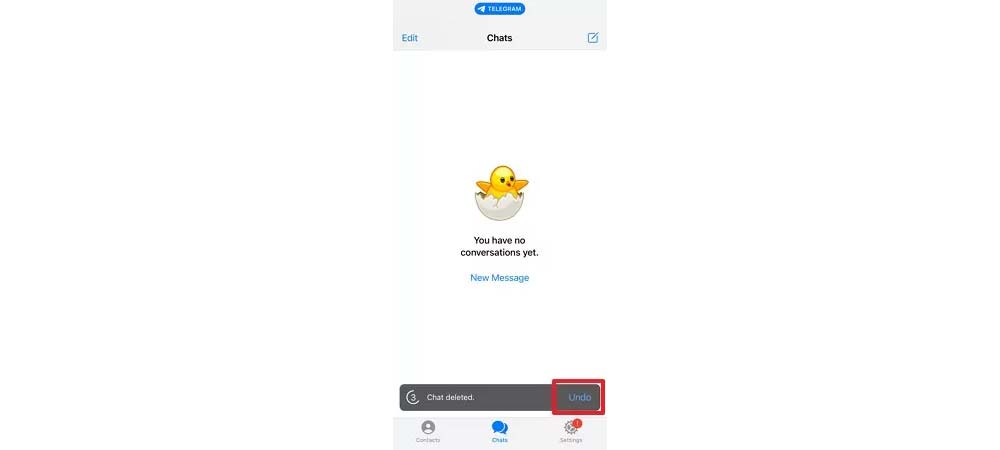بازیابی چت های پاک شده تلگرام 