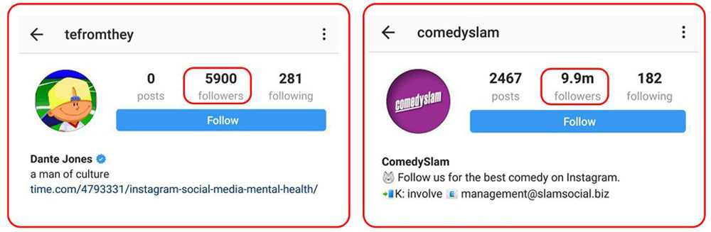 افراد دریافت کننده ی تیک آبی اینستاگرام