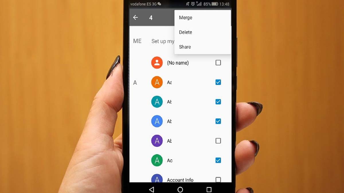 حذف یک باره همه ی مخاطبین تلگرام